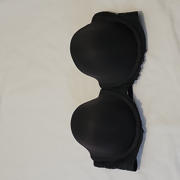 Maidenform Black Underwire Strapless Bra 38C - Picture 1 of 3